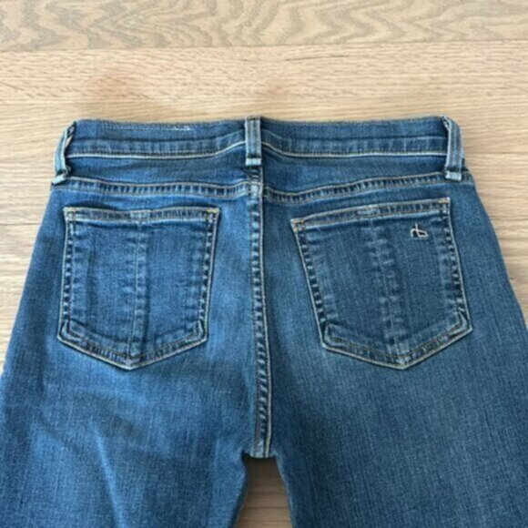 rag & bone Blue Skinny Jeans - Picture 4 of 5